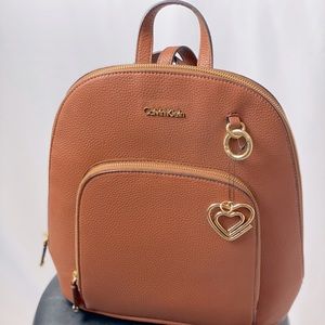 Calvin Klein Backpack in Camel